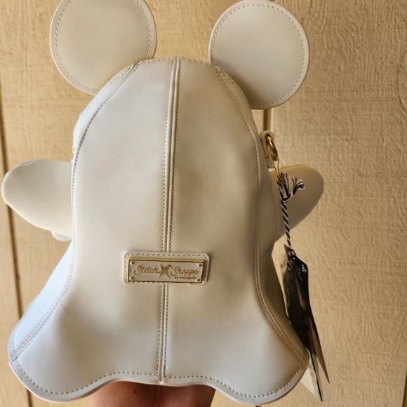 Stitch Shoppe by Loungefly Glow Ghost Mickey Mouse Crossbody - Picture 6 of 6
